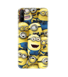 Minions Mobile Back Case for Realme C3  (Design - 127)