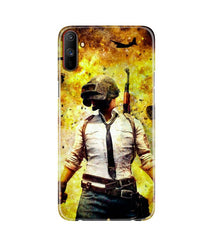 Pubg Mobile Back Case for Realme C3  (Design - 180)