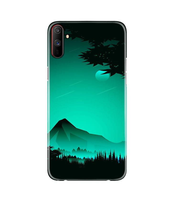 Moon Mountain Case for Realme C3 (Design - 204)