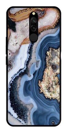 Marble Design Metal Mobile Case for Redmi 8