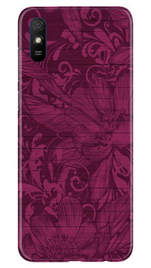 Purple Backround Mobile Back Case for Xiaomi Redmi 9i (Design - 22)