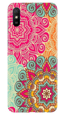 Rangoli art2 Mobile Back Case for Xiaomi Redmi 9i (Design - 29)