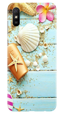 Sea Shells Mobile Back Case for Xiaomi Redmi 9a (Design - 63)