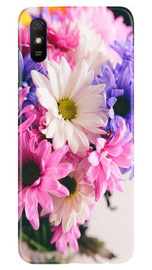 Coloful Daisy Mobile Back Case for Xiaomi Redmi 9a (Design - 73)