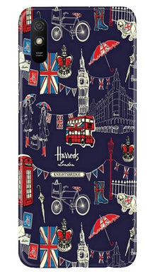 Love London Mobile Back Case for Xiaomi Redmi 9a (Design - 75)