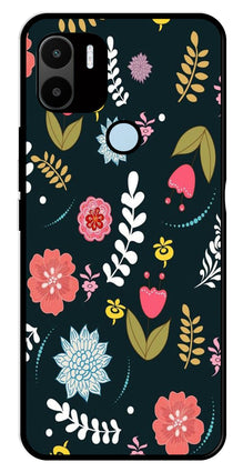 Floral Pattern2 Metal Mobile Case for Poco C51