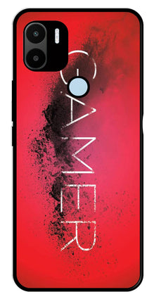 Gamer Pattern Metal Mobile Case for Redmi C50