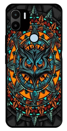 Owl Pattern Metal Mobile Case for Poco C51