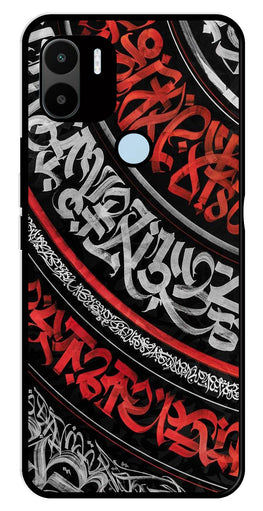 Qalander Art Metal Mobile Case for Redmi A1 Plus   (Design No -49)