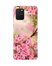 Pink flowers Mobile Back Case for Samsung Galaxy S10 Lite (Design - 69)