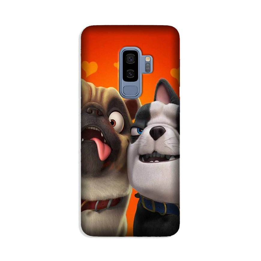 Dog Puppy Mobile Back Case for Galaxy S9 Plus  (Design - 350)