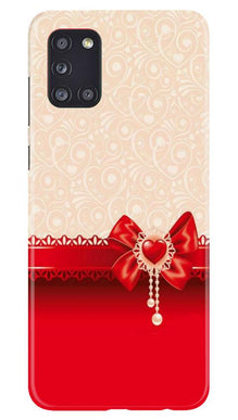 Gift Wrap3 Mobile Back Case for Samsung Galaxy A31 (Design - 36)