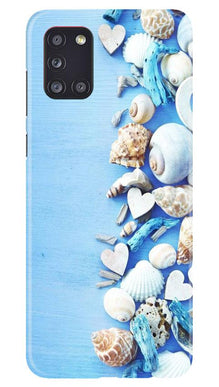 Sea Shells2 Mobile Back Case for Samsung Galaxy A31 (Design - 64)