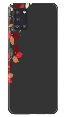 Grey Background Mobile Back Case for Samsung Galaxy A31 (Design - 71)