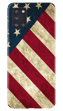 America Mobile Back Case for Samsung Galaxy A31 (Design - 79)