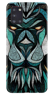 Lion Mobile Back Case for Samsung Galaxy A31 (Design - 97)