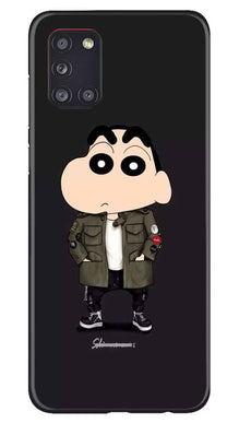 Shin Chan Mobile Back Case for Samsung Galaxy A31 (Design - 391)