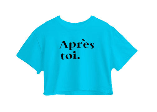 Apres Toi Crop Top