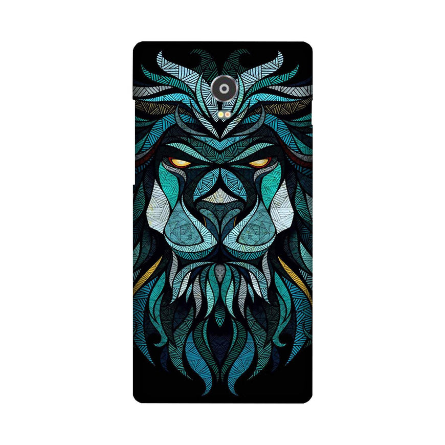 Lion Mobile Back Case for Lenovo Vibe P1 (Design - 314)