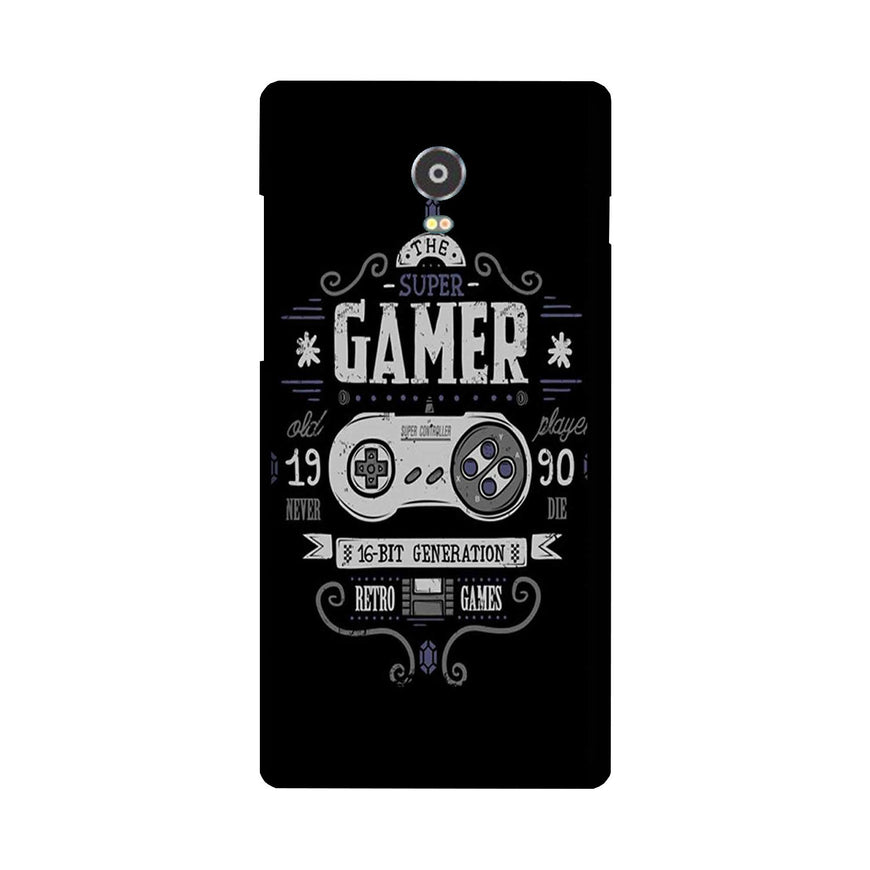 Gamer Mobile Back Case for Lenovo Vibe P1 (Design - 330)