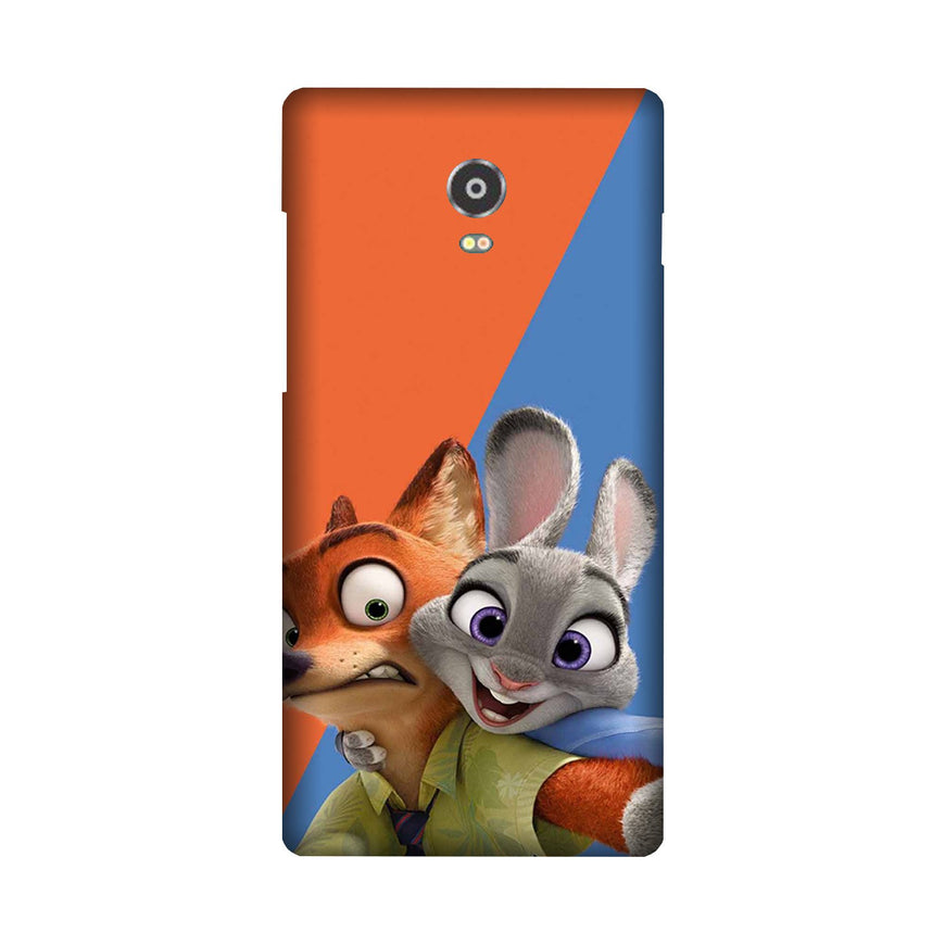 Cartoon Mobile Back Case for Lenovo Vibe P1 (Design - 346)