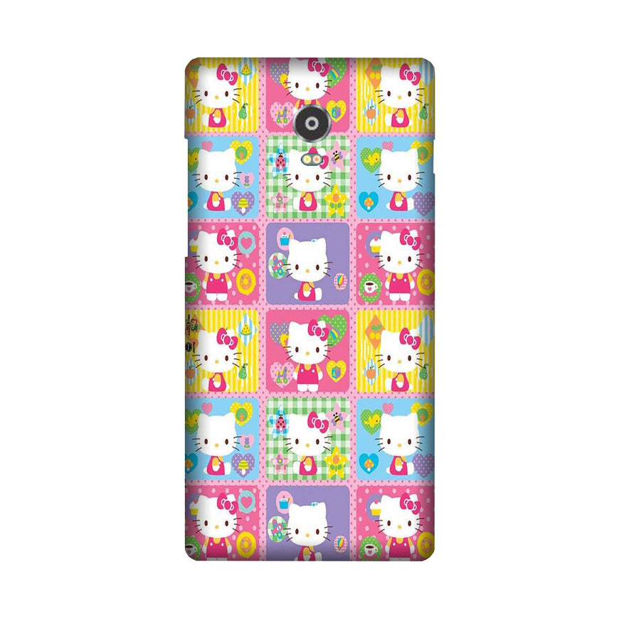 Kitty Mobile Back Case for Lenovo Vibe P1 (Design - 400)