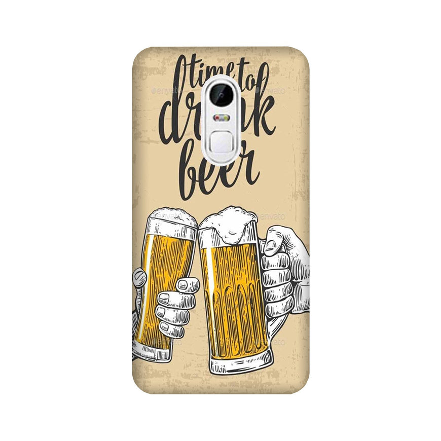 Drink Beer Mobile Back Case for Lenovo Vibe X3 (Design - 328)