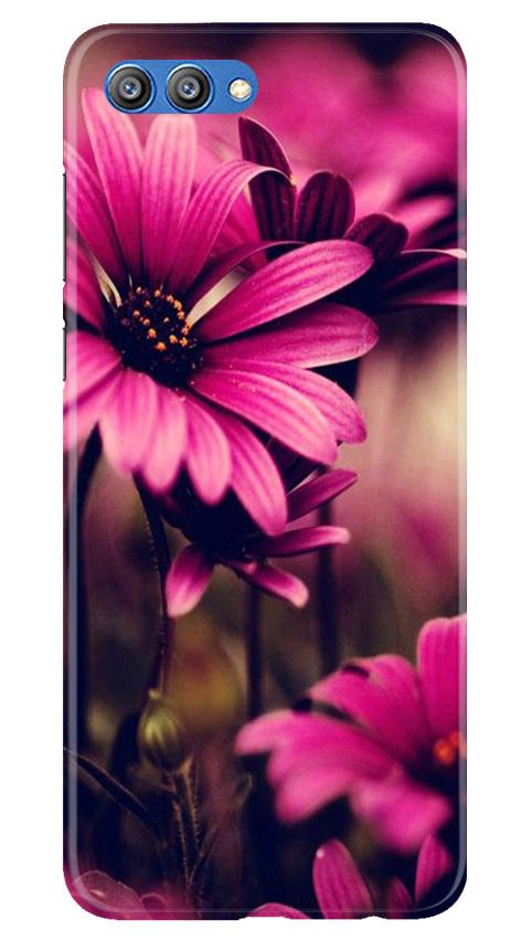 Purple Daisy Case for Honor View 10