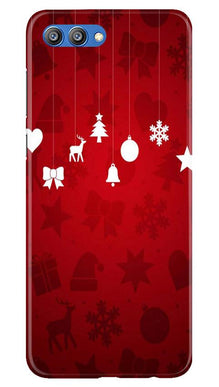 Christmas Mobile Back Case for Honor View 10 (Design - 78)