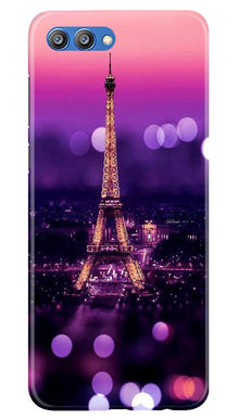 Eiffel Tower Mobile Back Case for Honor View 10 (Design - 86)