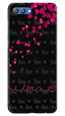 Love in Air Mobile Back Case for Honor View 10 (Design - 89)