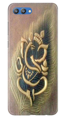 Lord Ganesha Mobile Back Case for Honor View 10 (Design - 100)