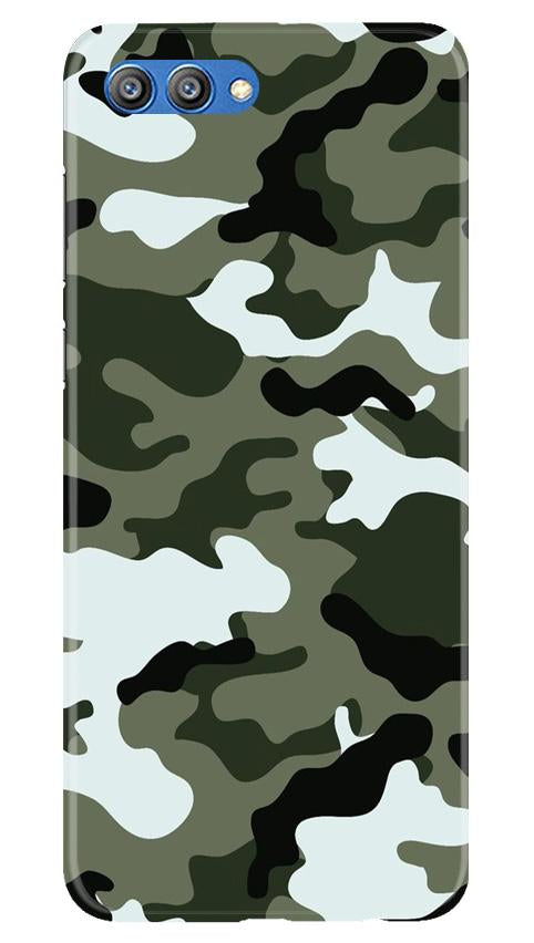 Army Camouflage Case for Honor View 10  (Design - 108)