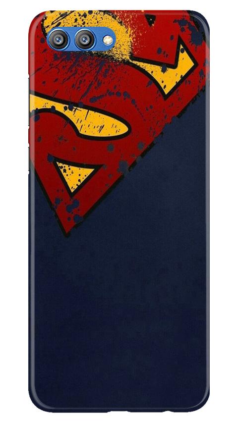 Superman Superhero Case for Honor View 10  (Design - 125)