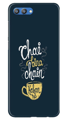 Chai Bina Chain Kahan Mobile Back Case for Honor View 10  (Design - 144)