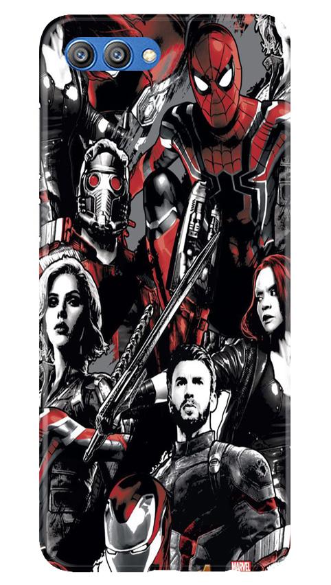 Avengers Case for Honor View 10 (Design - 190)