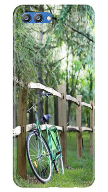 Bicycle Mobile Back Case for Honor View 10 (Design - 208)