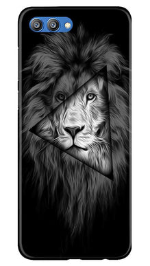 Lion Star Mobile Back Case for Honor View 10 (Design - 226)