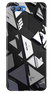 Modern Art Mobile Back Case for Honor View 10 (Design - 230)