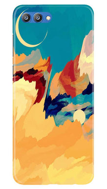 Modern Art Mobile Back Case for Honor View 10 (Design - 236)