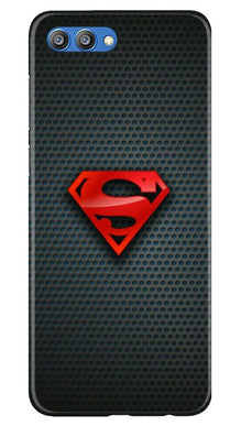 Superman Mobile Back Case for Honor View 10 (Design - 247)