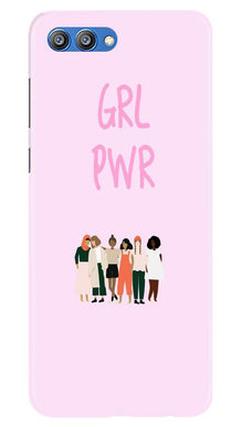 Girl Power Mobile Back Case for Honor View 10 (Design - 267)