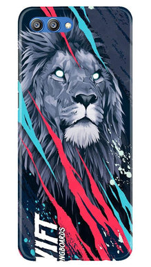 Lion Mobile Back Case for Honor View 10 (Design - 278)