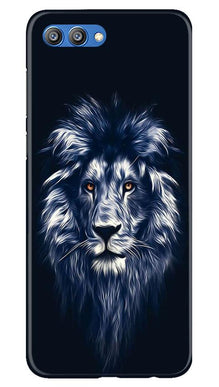 Lion Mobile Back Case for Honor View 10 (Design - 281)