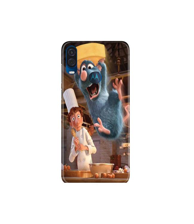 Ratatouille Mobile Back Case for Moto One Vision (Design - 347)