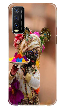 Lord Krishna2 Mobile Back Case for Vivo Y20i (Design - 17)