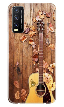 Guitar Mobile Back Case for Vivo Y20i (Design - 43)