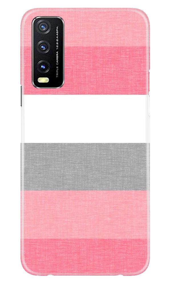 Pink white pattern Case for Vivo Y20