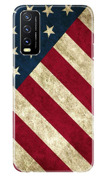 America Mobile Back Case for Vivo Y20 (Design - 79)