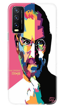 Steve Jobs Mobile Back Case for Vivo Y20  (Design - 132)